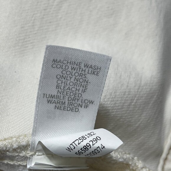 J.Jill Modern Utility Jacket Natural Cream Button Size L Petite LP - Picture 7 of 7